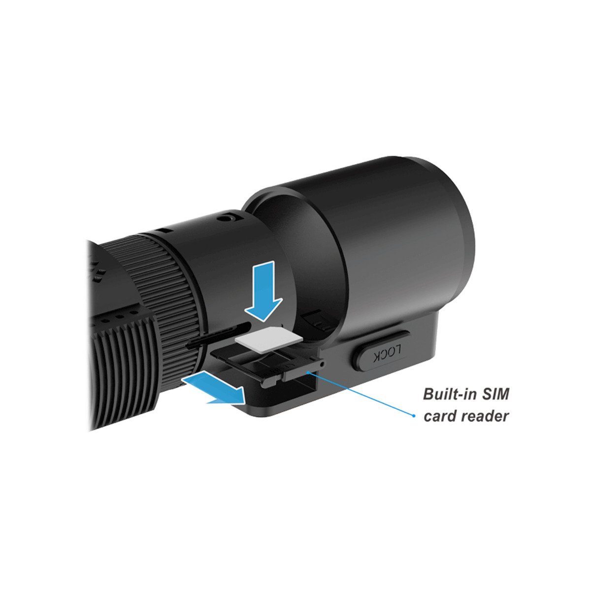 BlackVue BlackVue DR970X-2CH LTE 256GB Dashcam + Heckkamera Dashcam