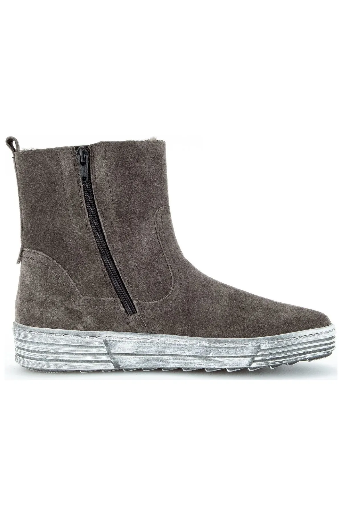 GABOR  Stiefelette - Beige - Blockabsatz