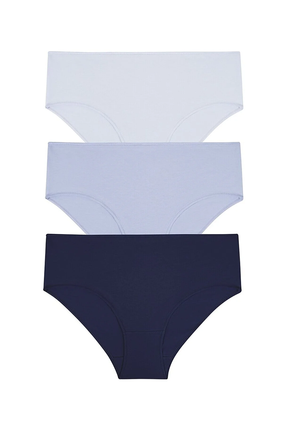 SUWEN  3er-Pack Slips mit hoher Taille
