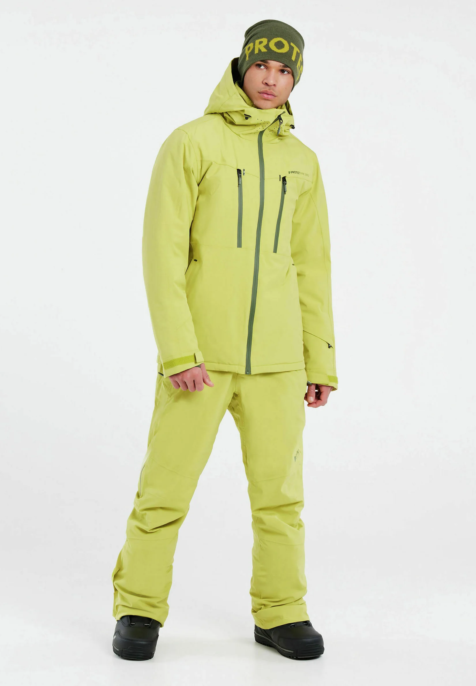 Chaqueta de esquí de protesta