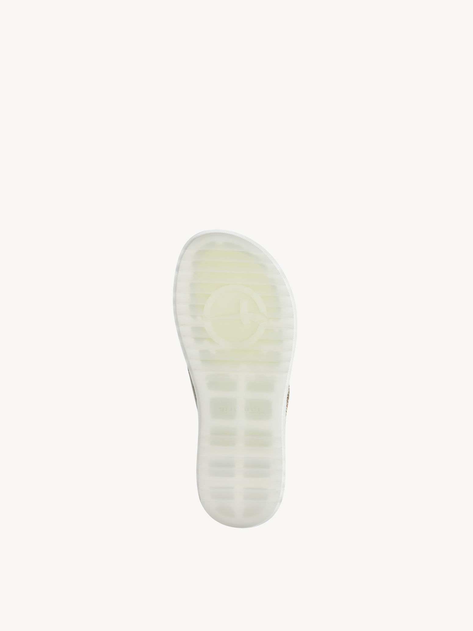 Mule en cuir - beige