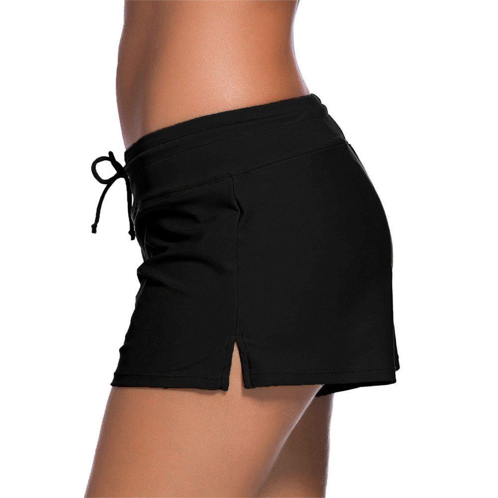 YYV Badeshorts Damen Badeshorts Kurze Badehose Schnell Trocknendes Schwimmshorts Wassersport Boardshorts Schwimmhose UV Schutz,Badeshorts Boardshorts