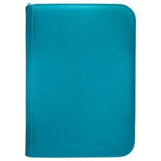 UP - Vivid 4-Pocket Zippered PRO-Binder - Teal