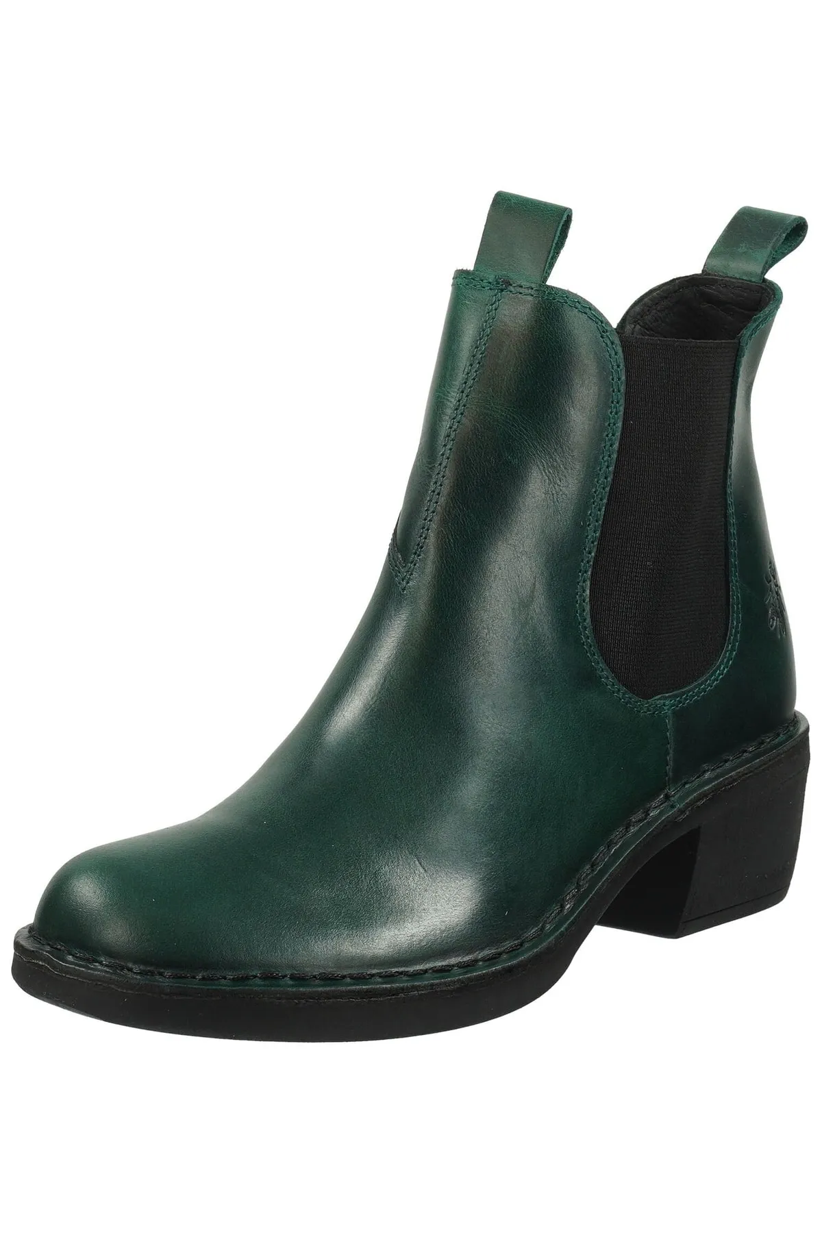 Fly London  Stiefelette - Grün - Blockabsatz