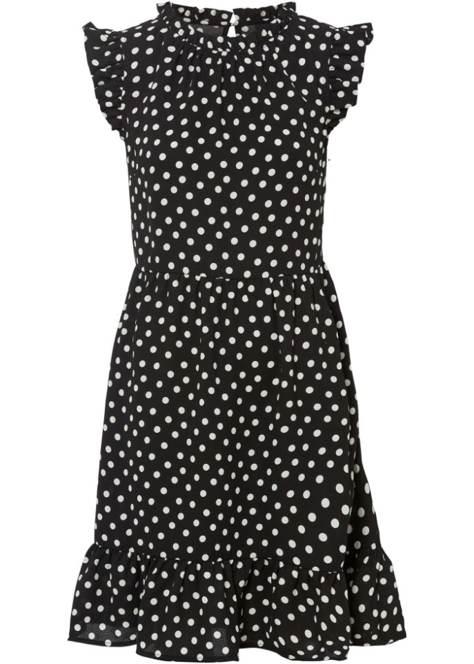 Minikleid mit Flügelärmeln