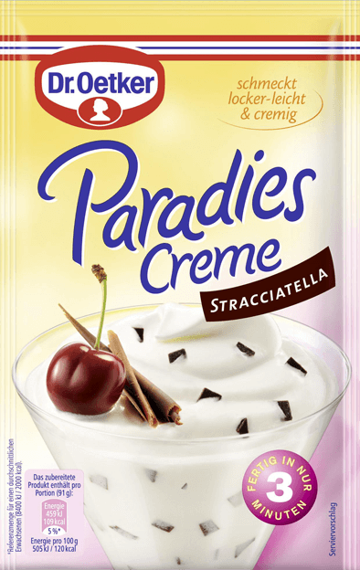 Dr. Oetker Paradies Creme Stracciatella