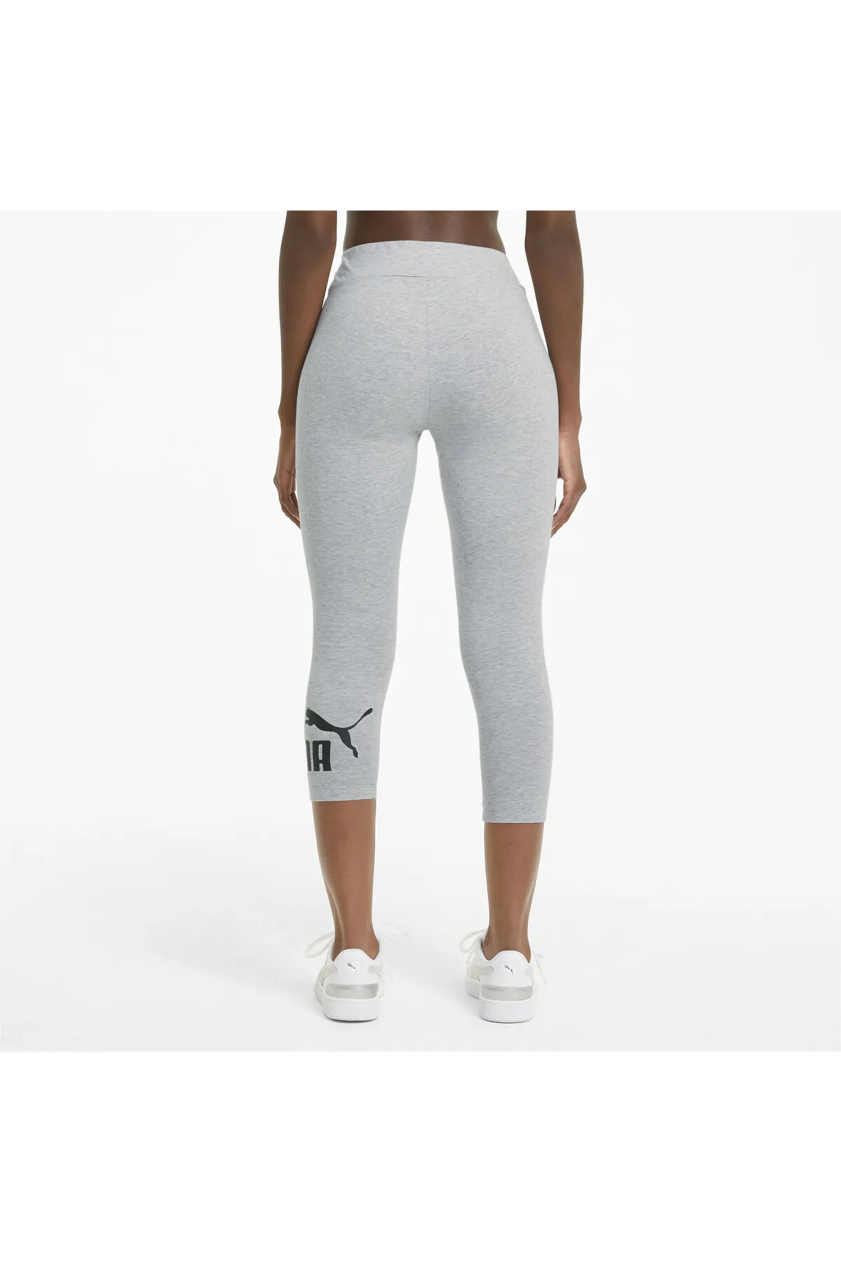 Puma  Sport-Leggings - Grau - Mittlerer Bund