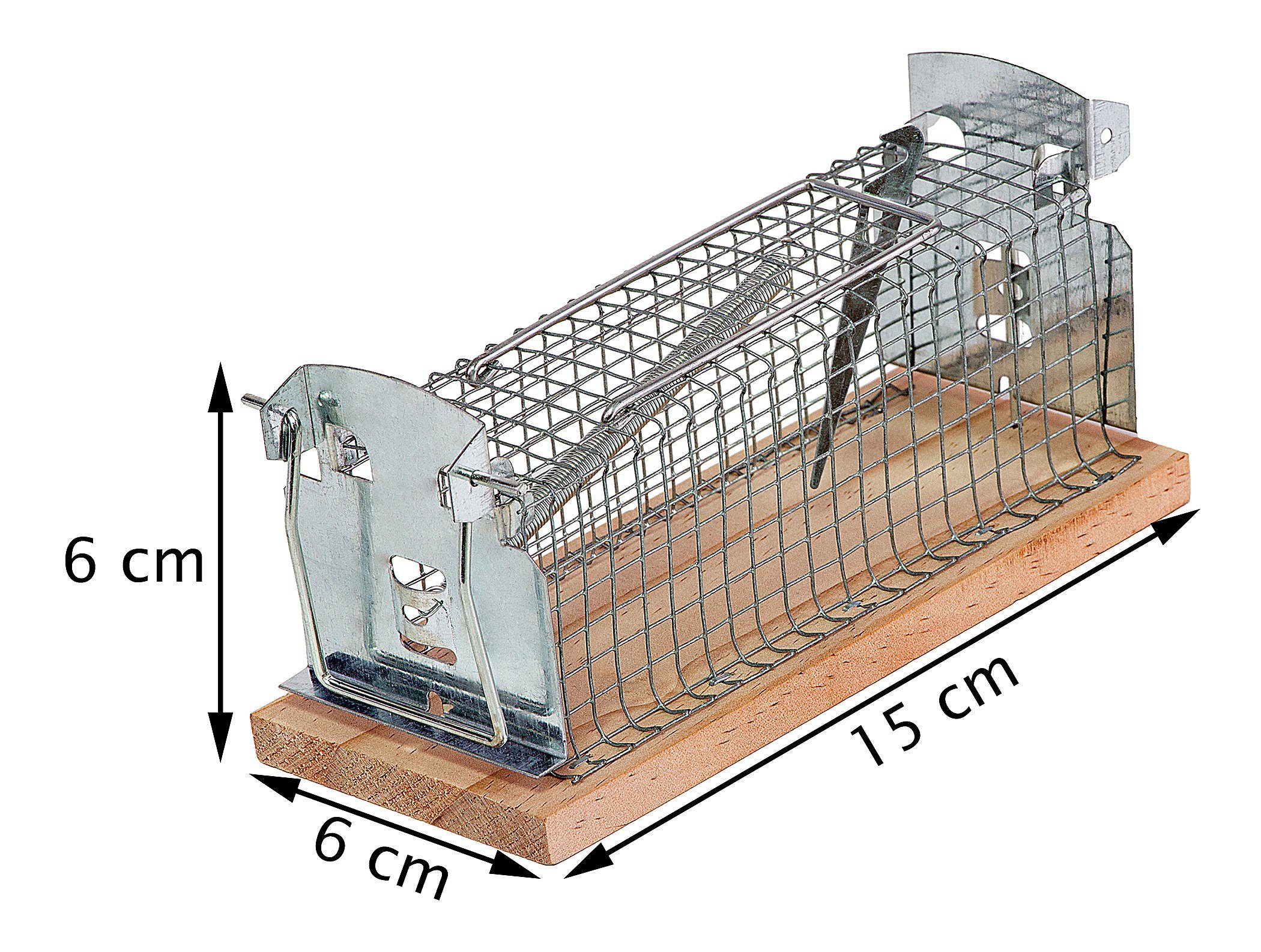 BigDean Lebendfalle Lebendfalle für Mäuse & Ratten