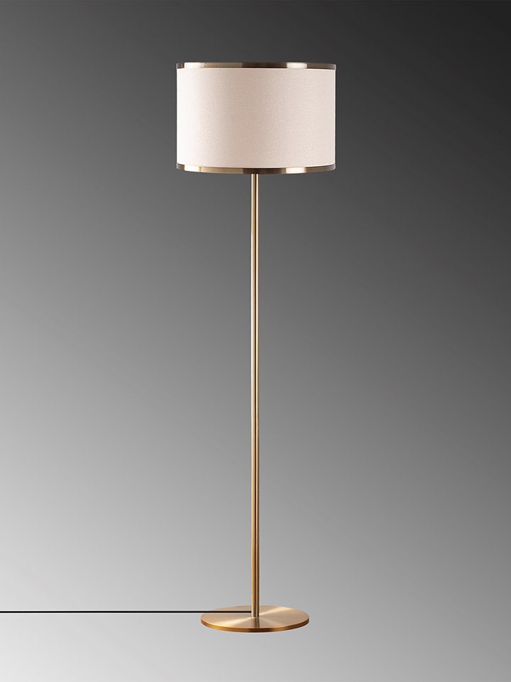 Opviq Standleuchte in Creme/ Gold - (H)156 cm günstig kaufen onesize