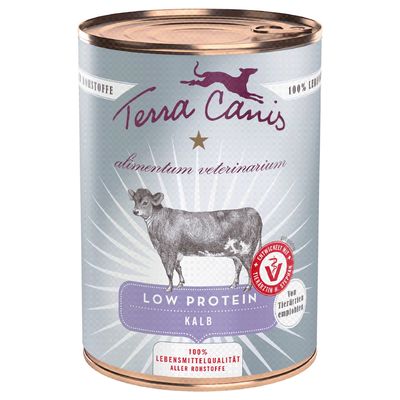 Terra Canis Alimentum Veterinarium Low Protein 6 x 400 g