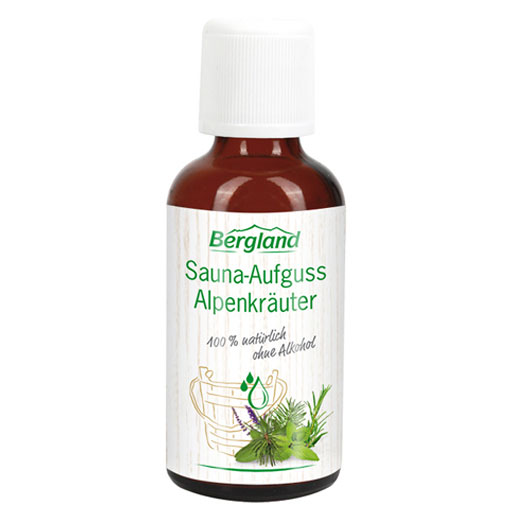 SAUNA AUFGUSS Konzentrat Alpenkräuter  50 ml  Konzentrat