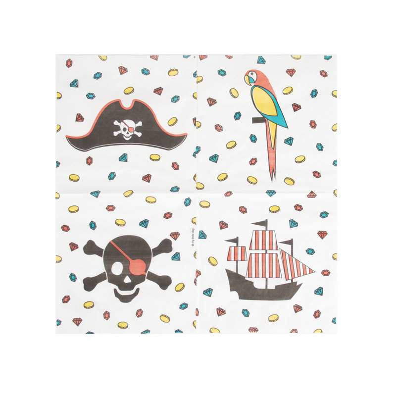 20 serviettes Pirate My little day