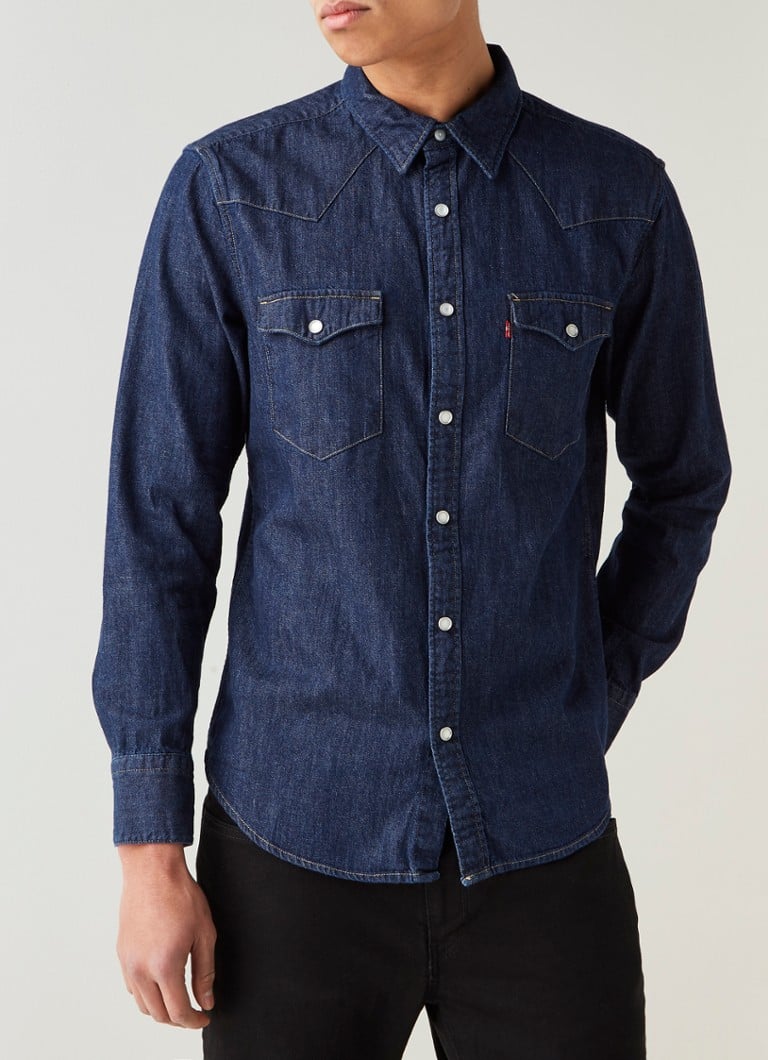 Cămașă din denim Levi's Barstow Western Classic Fit