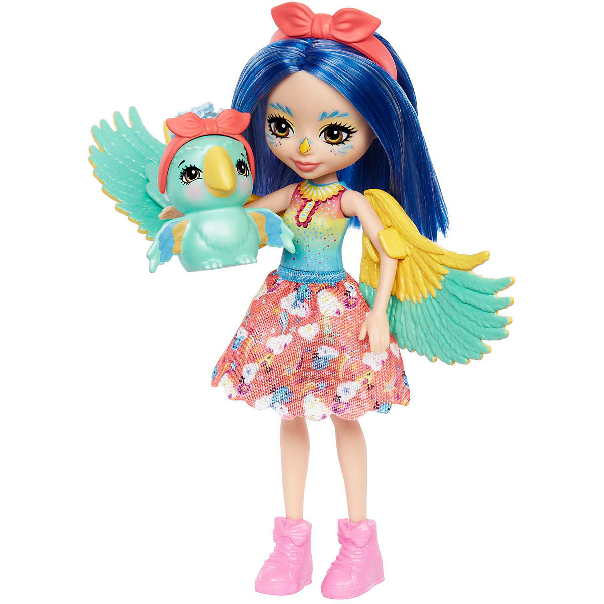 Enchantimals Prita Parakeet & Flutter Puppe
