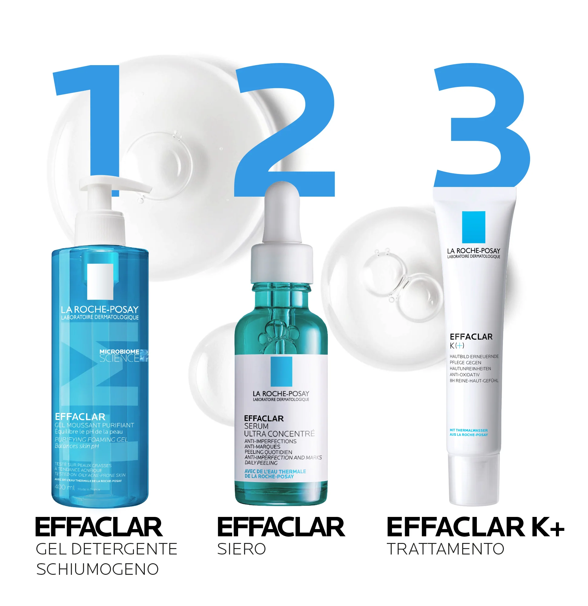 Effaclar Effaclar serum za piling lica Za kožu sklonu aknama kod odraslih - Serum za lice protiv nepravilnosti, Piling za lice protiv starenja