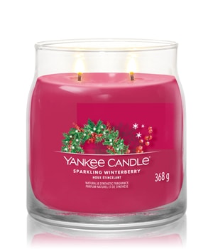 Yankee Candle Sparkling Winterberry Signature Jar Duftkerze-368 g