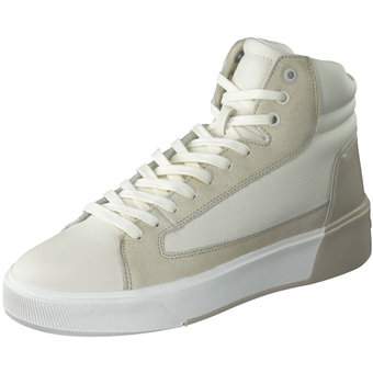 Calvin Klein High Top Lace Up Inv Stitch in weiß