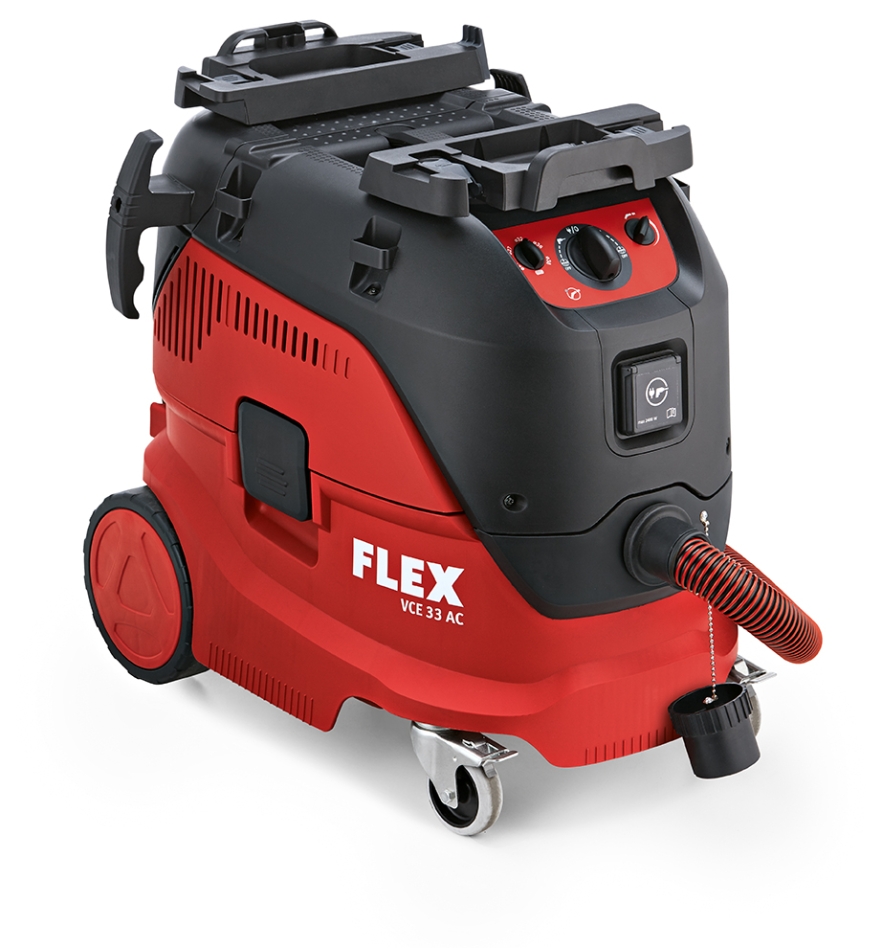 Flex-tools 444138 VCE33M AC Sigurnosni usisivač sa automatskim čišćenjem filtera, 30 L, klasa M