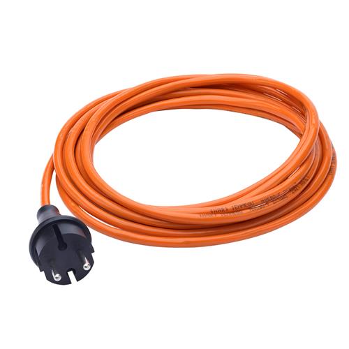 Cablu de conectare Connectra 40.380.61 PUR 5m - H05BQ-F - 2 x 1,0 mm² - portocaliu