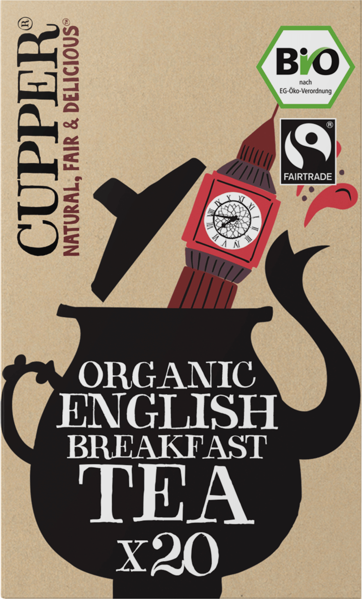 Schwarzer Tee \English Breakfast\ (20 Beutel), 50 g