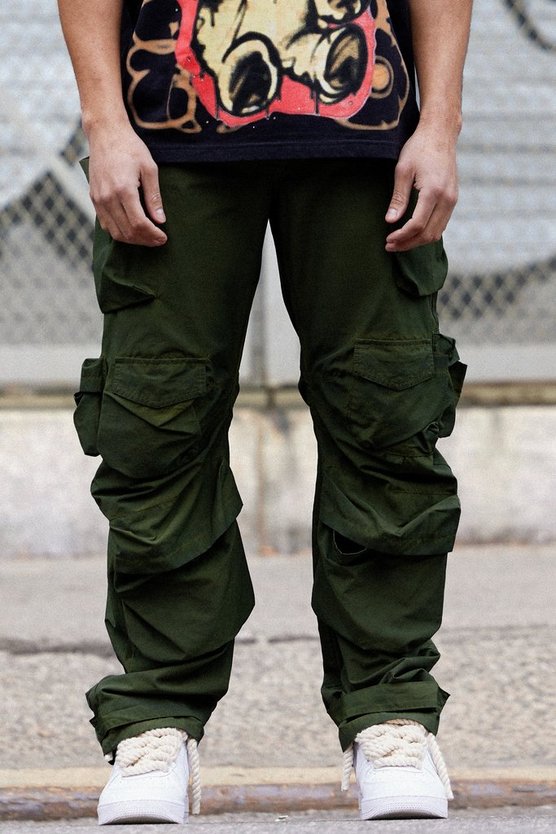 Parachute Hose mit Taschen