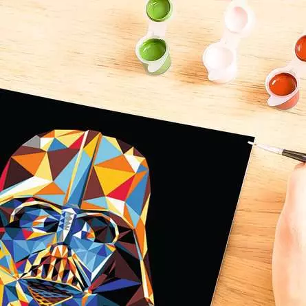 CreArt Star Wars - Darth Vader - Malen nach Zahlen für Erwachsene