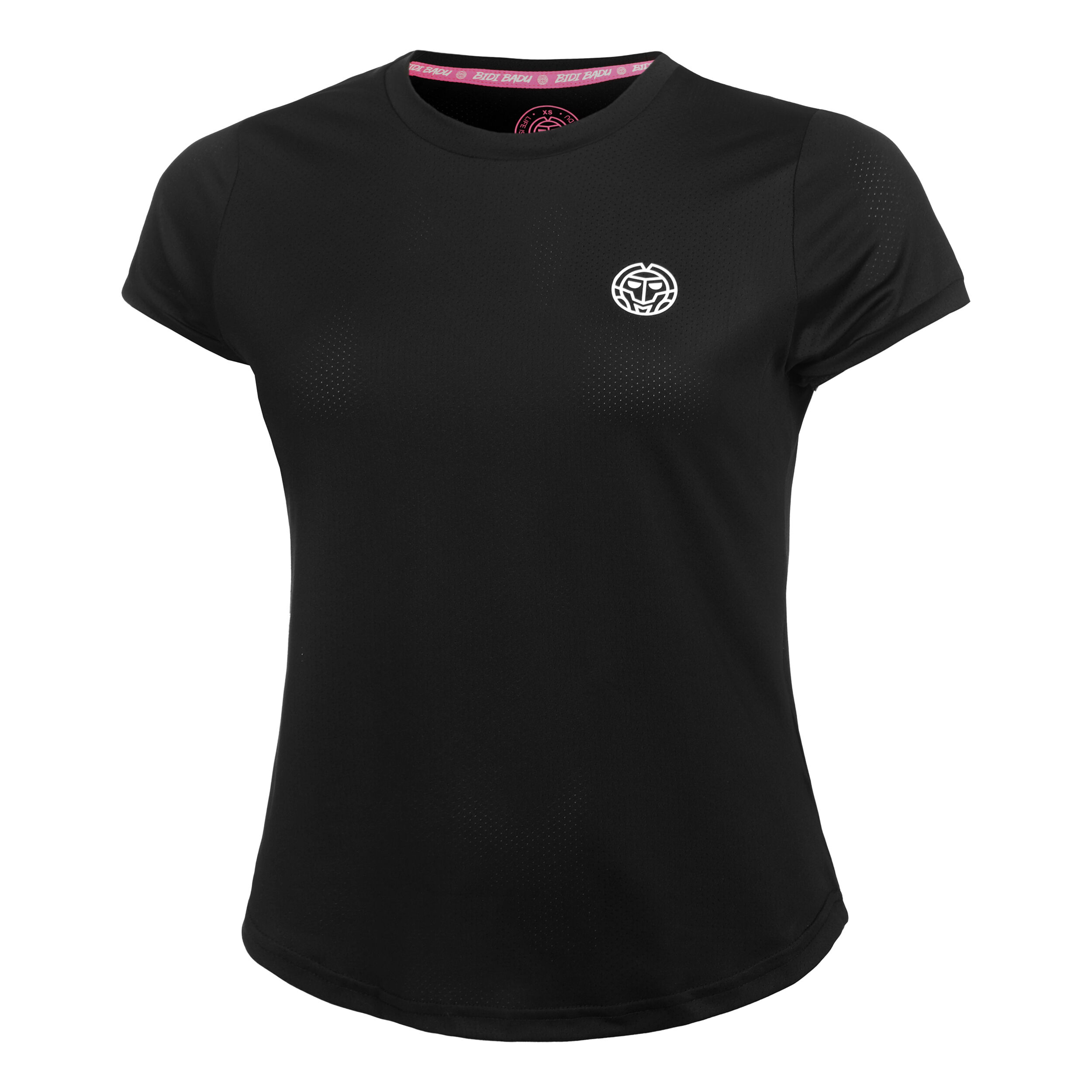 Crew T-Shirt Damen - Schwarz
