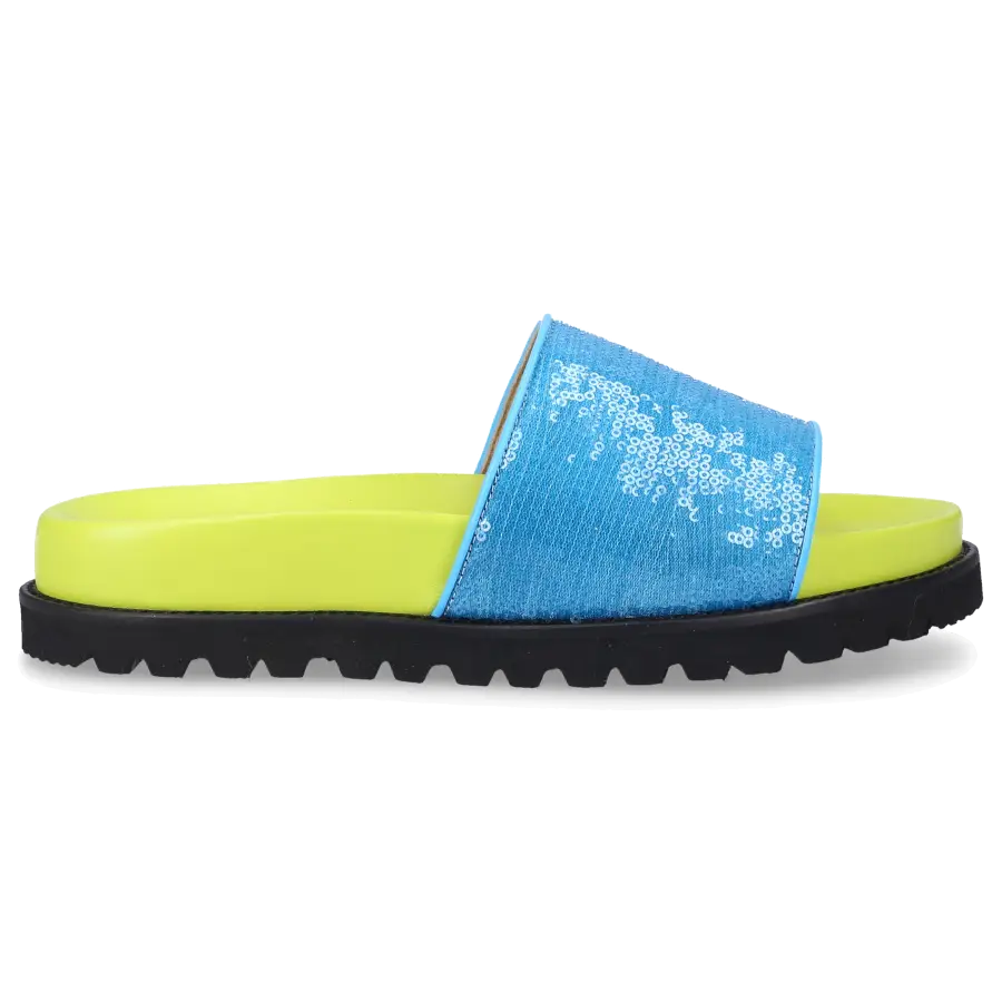 Alberta Ferretti - Badeschuhe 28014 Gummi - blau