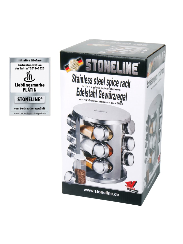 Stoneline Gewürzregal, drehbar | Edelstahl in Edelstahl günstig kaufen onesize