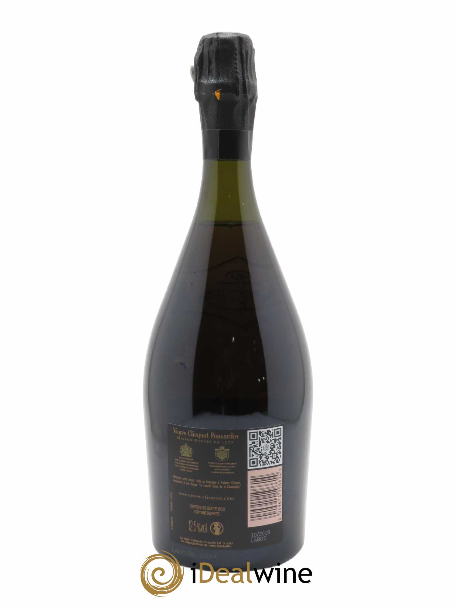 La Grande Dame Veuve Clicquot Ponsardin  2012 - Lot de 1 Bouteille