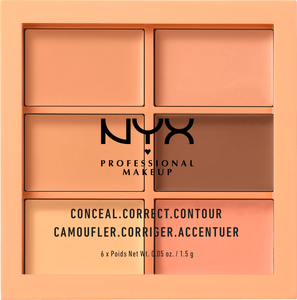 Concealerpalette Contour Light 01, 9 g
