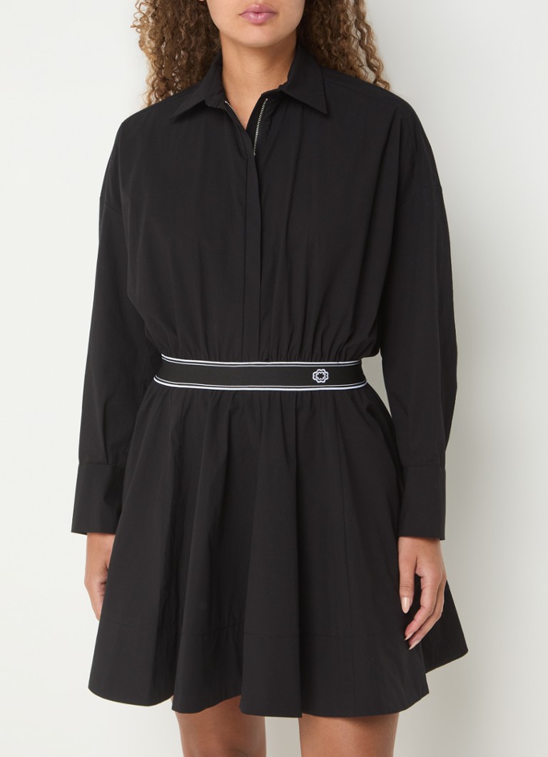 Maje Mini bluza-haljina s naborima