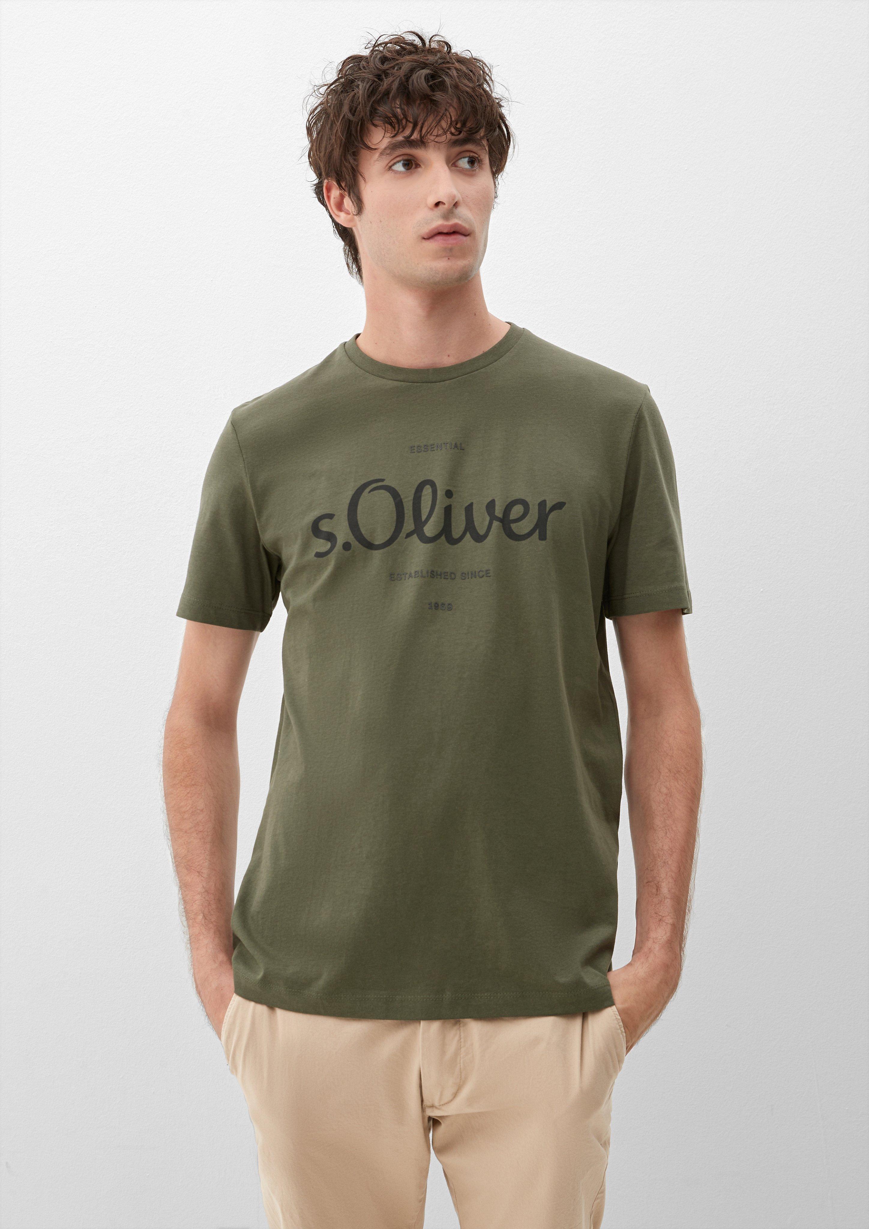 Labelshirt aus Jersey  03.899.32.6954-79D1