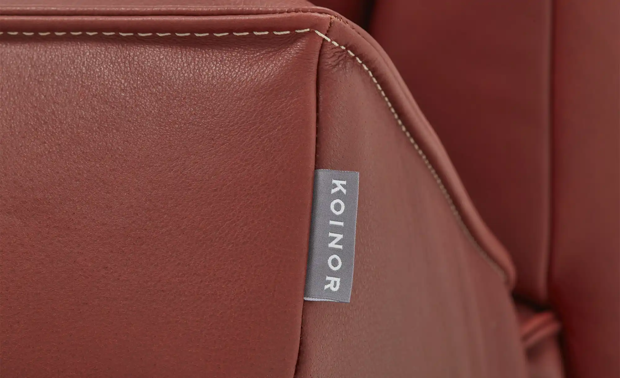 KOINOR Ecksofa Echtleder Phoenix