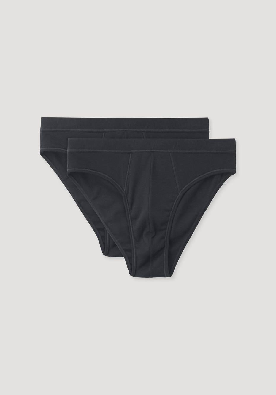 Slips aus reiner Bio-Baumwolle, 2er-Pack