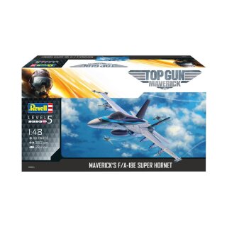 Top Gun: Maverick Modellbausatz 1/48 Maverick´s F/A-18E Super Hornet 38 cm