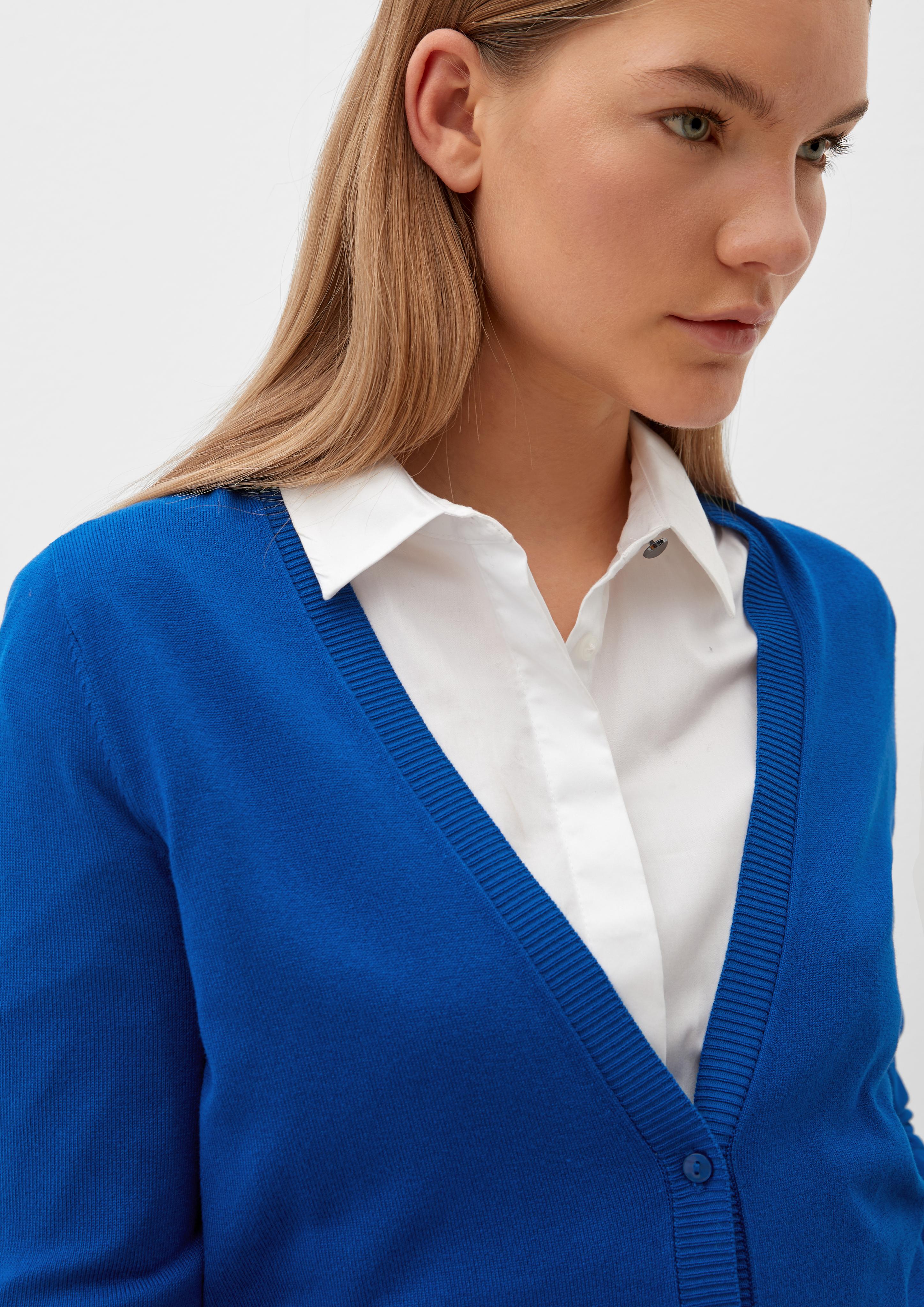 Strickjacke aus Viskosemix  2129746-5533