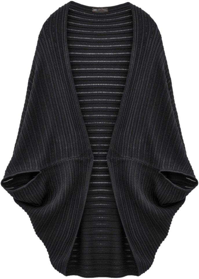 Feinstrick-Poncho