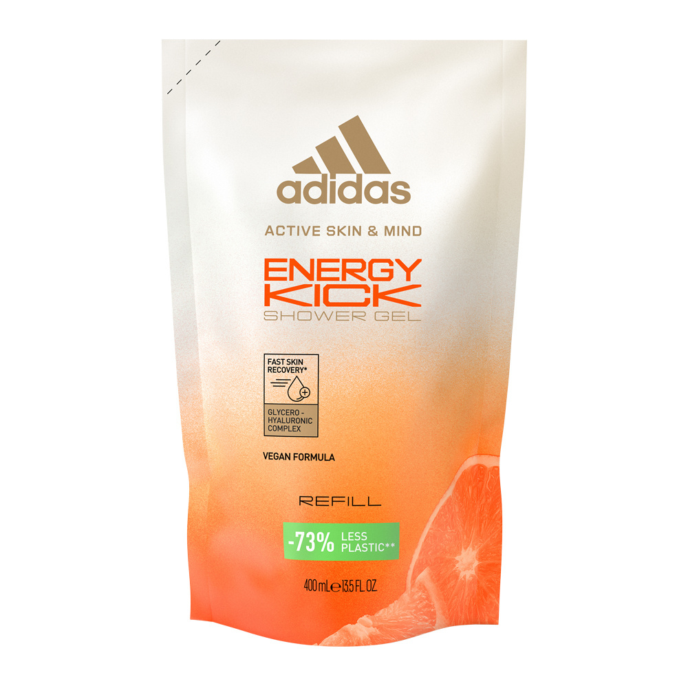 adidas Active Skin & Mind - Recharge Energy Kick Femme 400 ML Recharge - Gel Douche