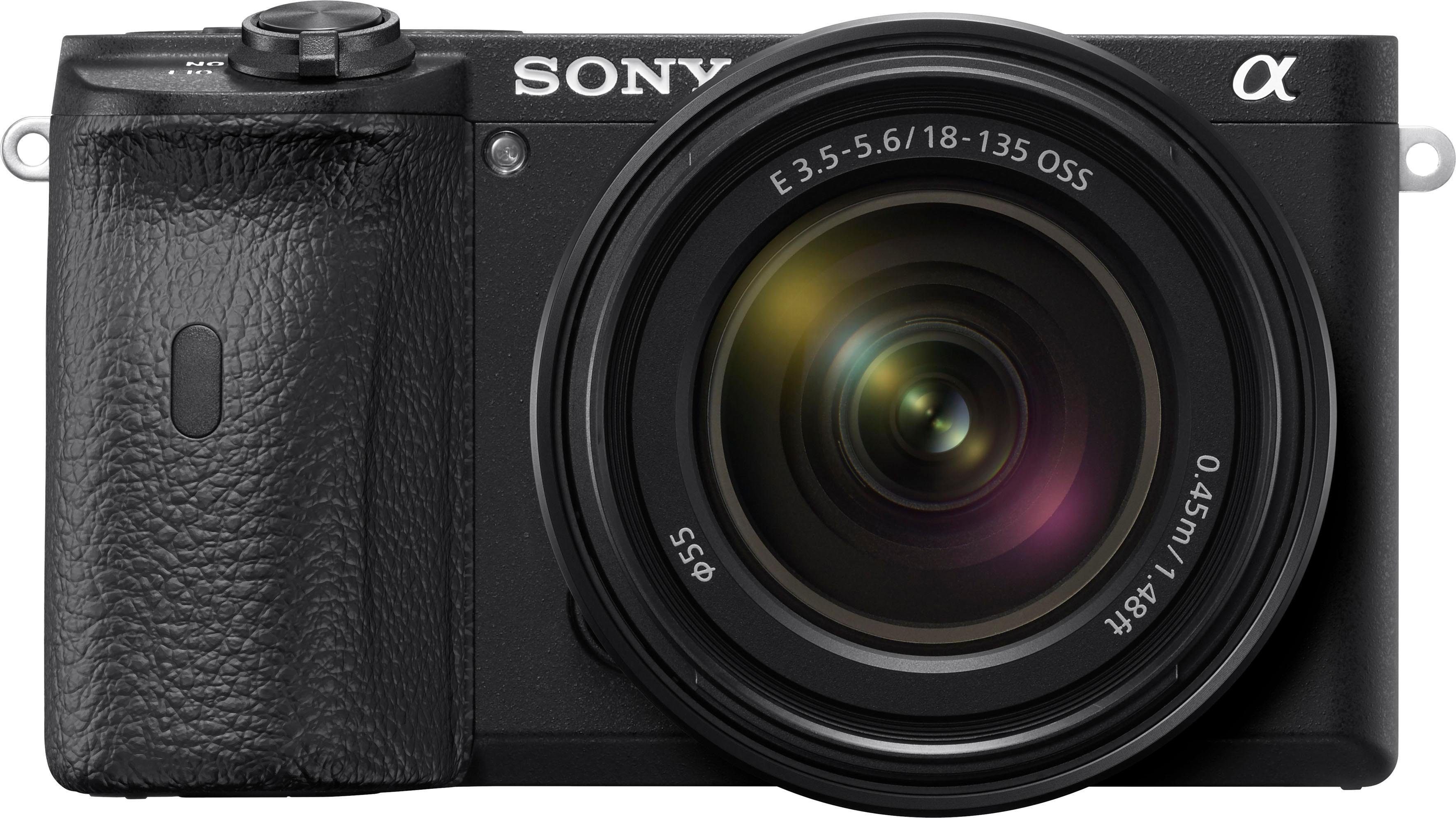 Sony Alpha 6600 + SEL18135 Systemkamera (SEL18135, 24,2 MP, Bluetooth, NFC, WLAN (Wi-Fi)