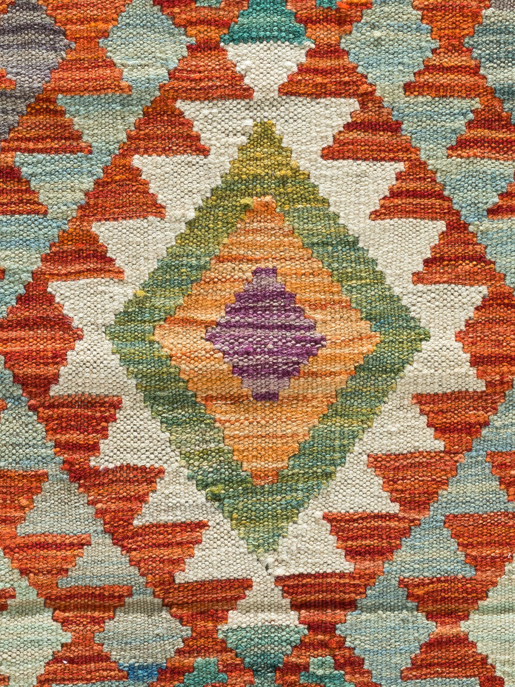 Afghan Kelim ca. 76 x 132 cm, Unikat / Einzelstück