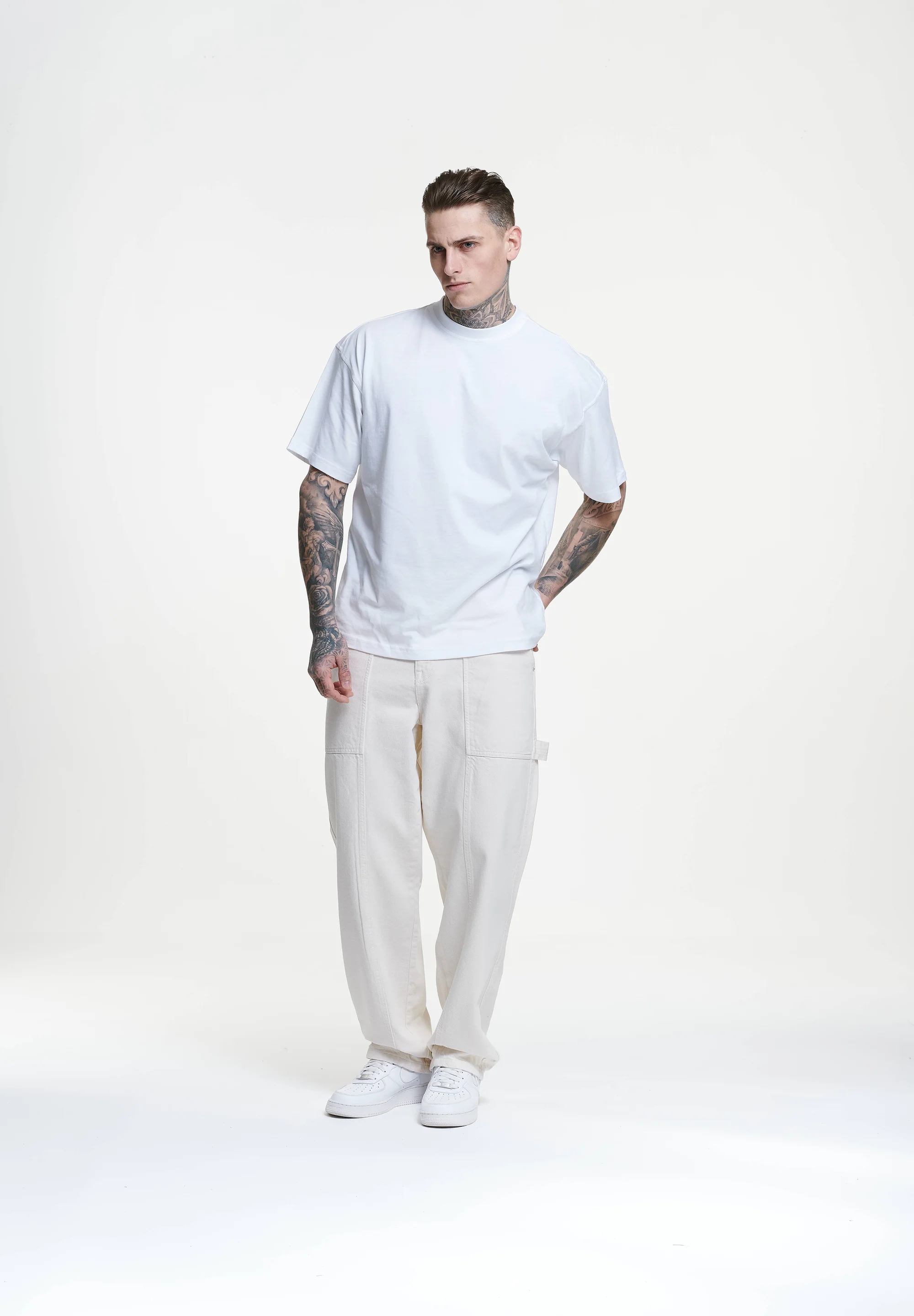 2Y Studios CARDEN WORKER STRAIGHT - Vaqueros pitillo