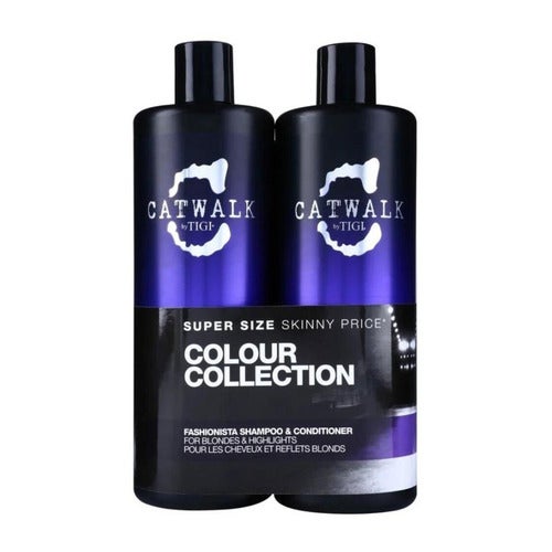 Σετ σαμπουάν και μαλακτικού TIGI Catwalk Fashionista Violet