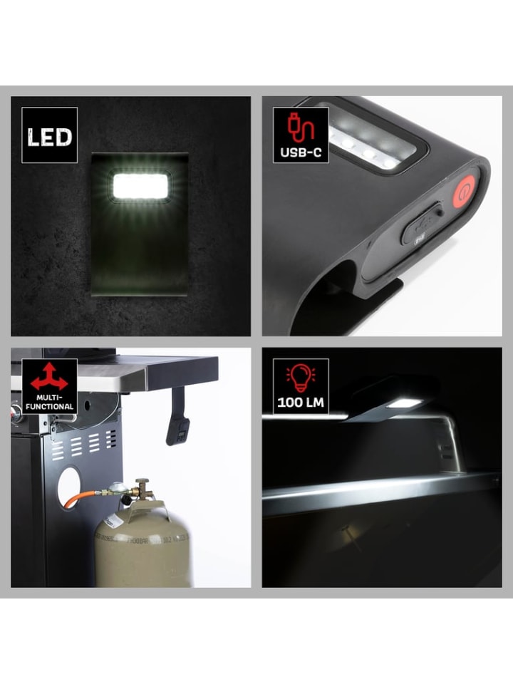Landmann LED-Grilllampe mit Li-Ionen-Akku  für Leuchtdauer von bis zu 5 Std. günstig kaufen onesize