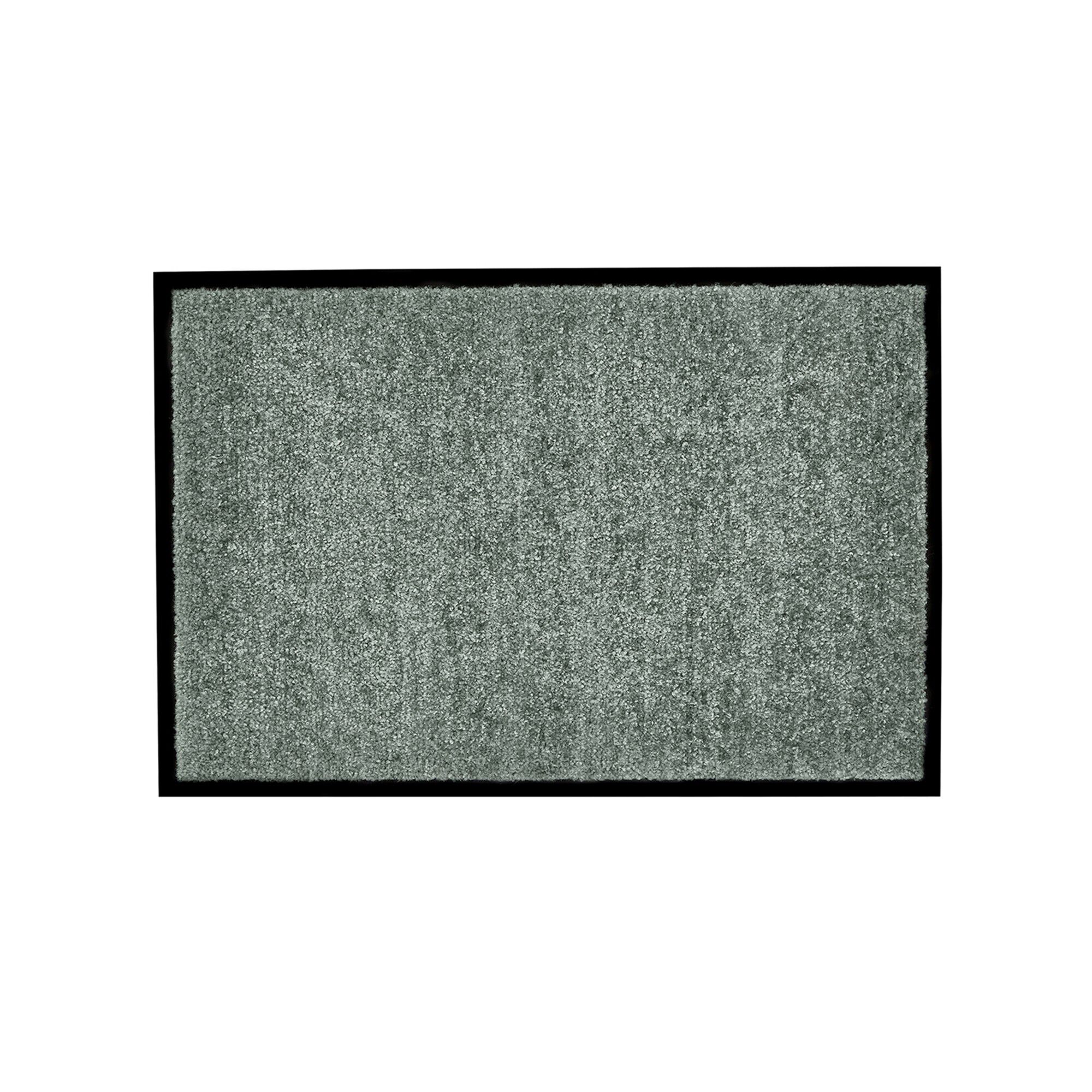 Tapis uni anti-poussière luxe