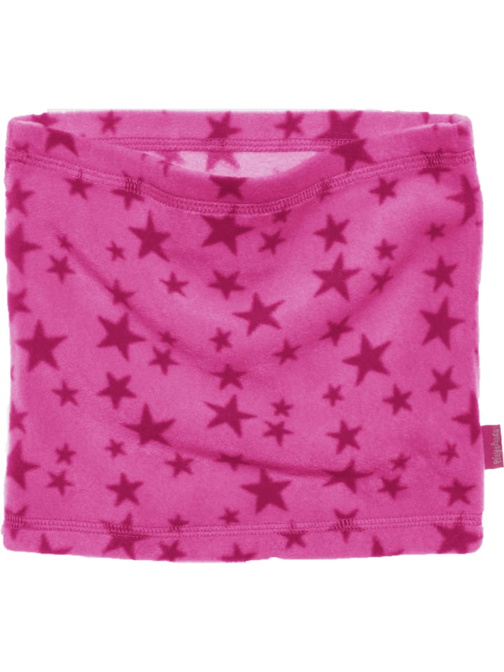 Playshoes Fleece-Schlauchschal Sterne in Pink günstig kaufen onesize