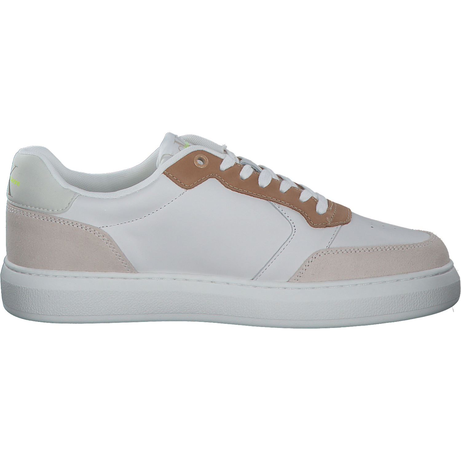 Calvin Klein YM0YM00605, Klassische- & Business Schuhe, Herren, White/Ancient White