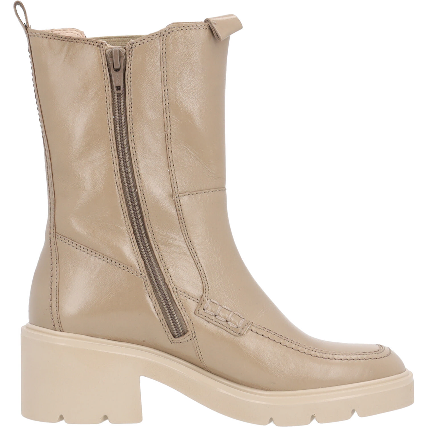 Gabor 95.970, Stiefeletten, Damen, Kiesel