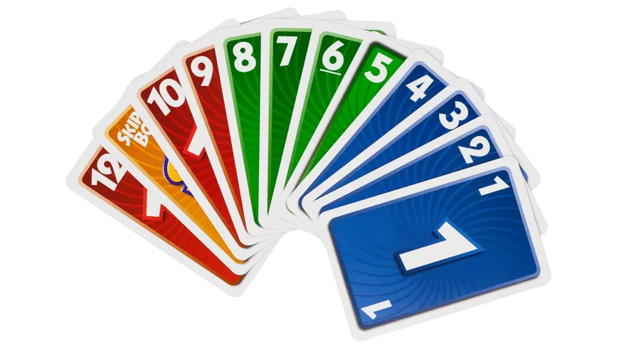 Mattel Games SKIP-BO, Kartenspiel, Gesellschaftsspiel, Familienspiel, Kinderspiel