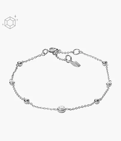 Fossil Armband Sterling Glitz Sterlingsilber